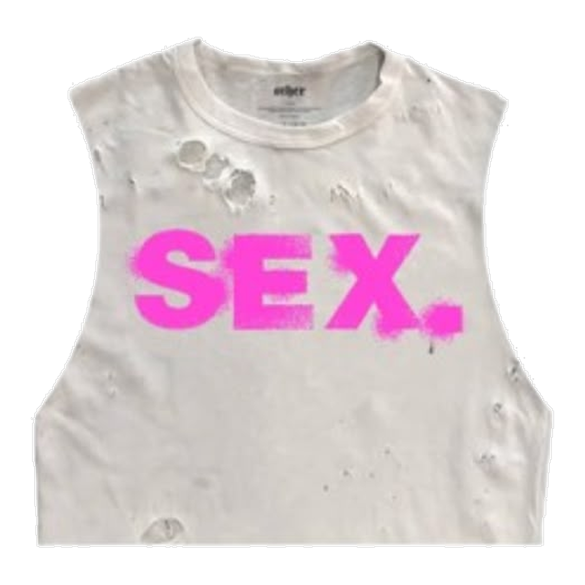 SEX. Distressed Tank